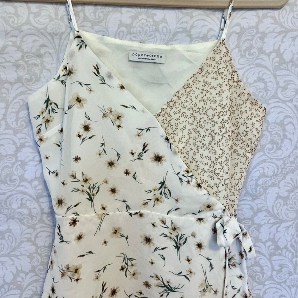Paper Crane Floral and Patterned Blouse